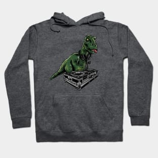 Poor T-Rex DJ Hoodie